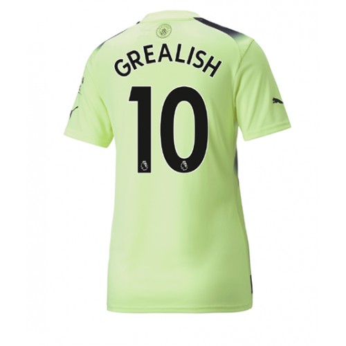 Fotbalové Dres Manchester City Jack Grealish #10 Dámské Alternativní 2022-23 Krátký Rukáv